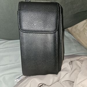 Black Leather Men's Bag